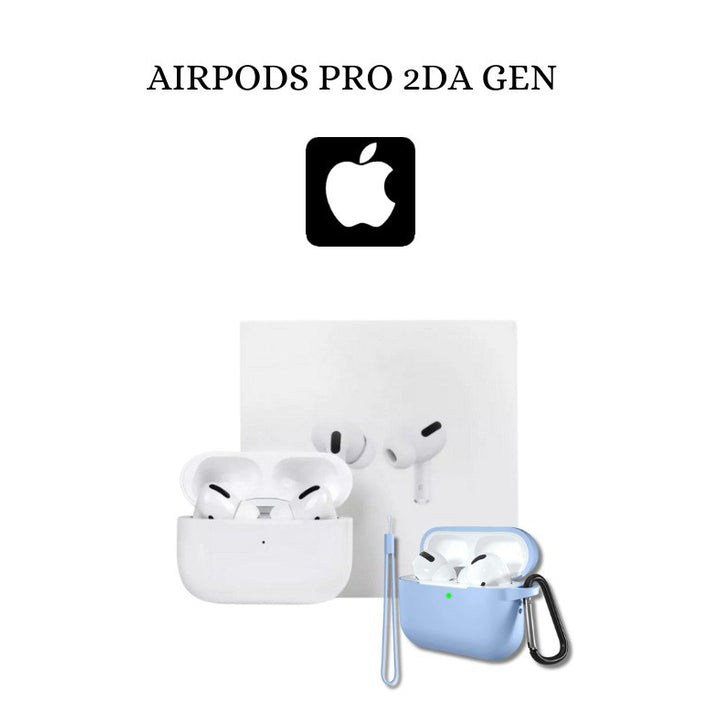"¡Sumérgete en la Experiencia Auditiva Definitiva con los AirPods Pro 2 de apple + Estuche Silicon!" 🎧✨